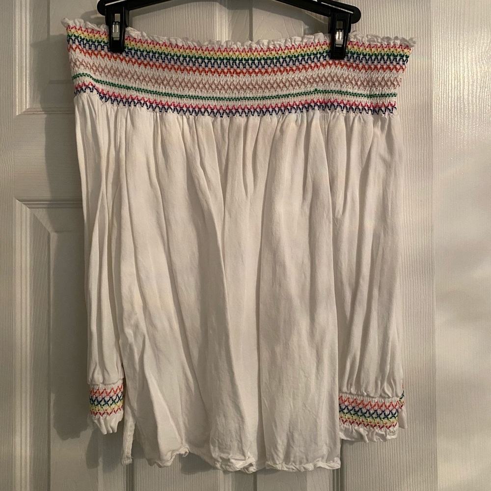 Off the shoulder women’s top